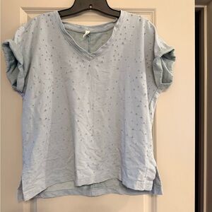 Light Blue Women's Top